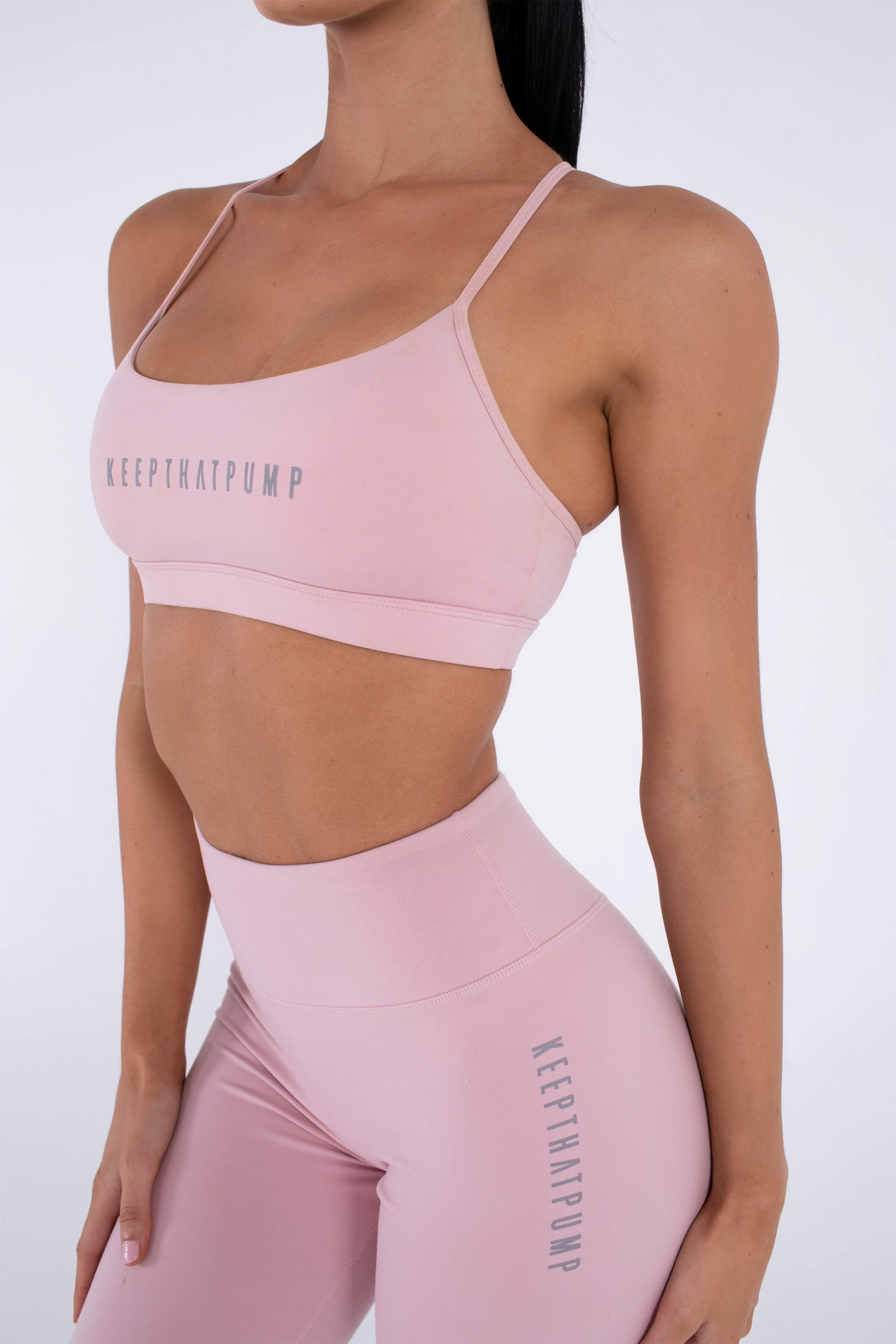 Active Sports Crop - Pink