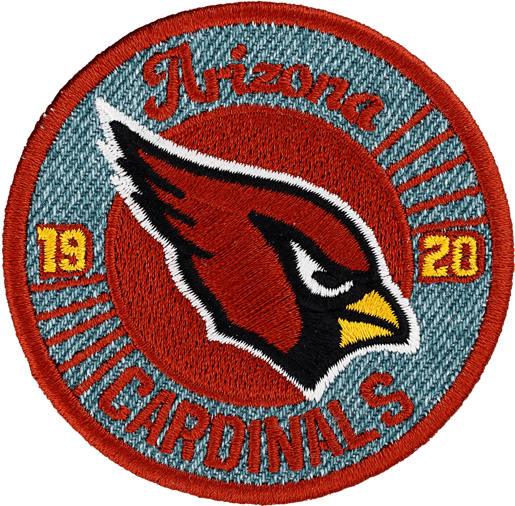 Arizona Cardinals Glitter Varsity Patch