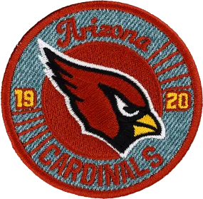 Arizona Cardinals Glitter Varsity Patch