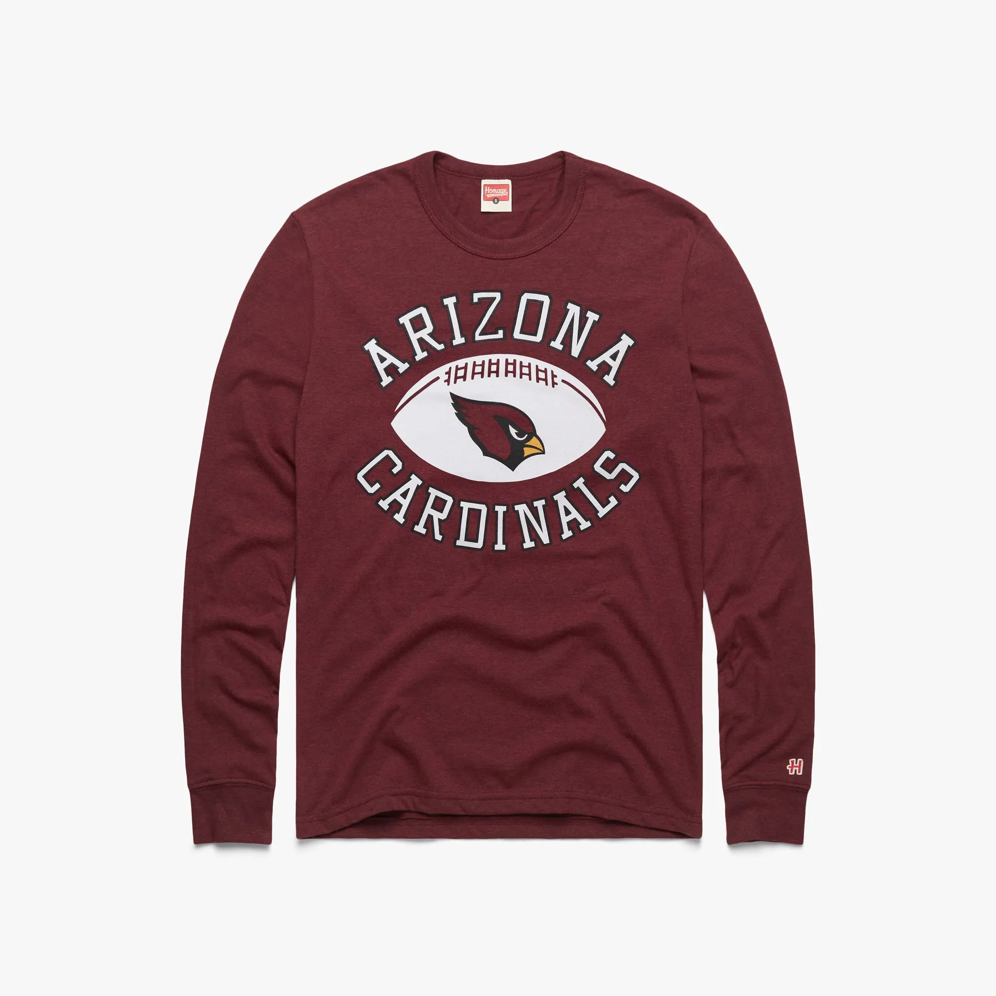 Arizona Cardinals Pigskin Long Sleeve Tee