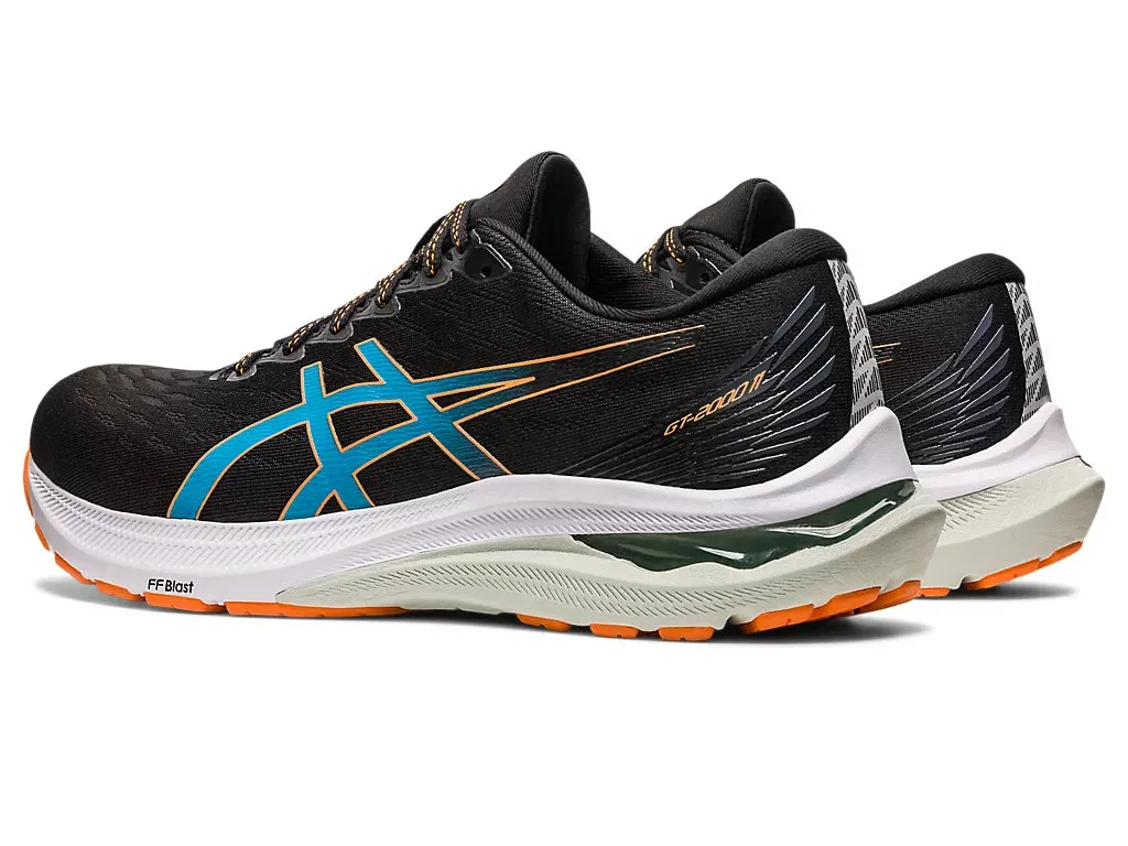 ASICS Men's GT-2000 11 WIDE (Black/Sun Peach)