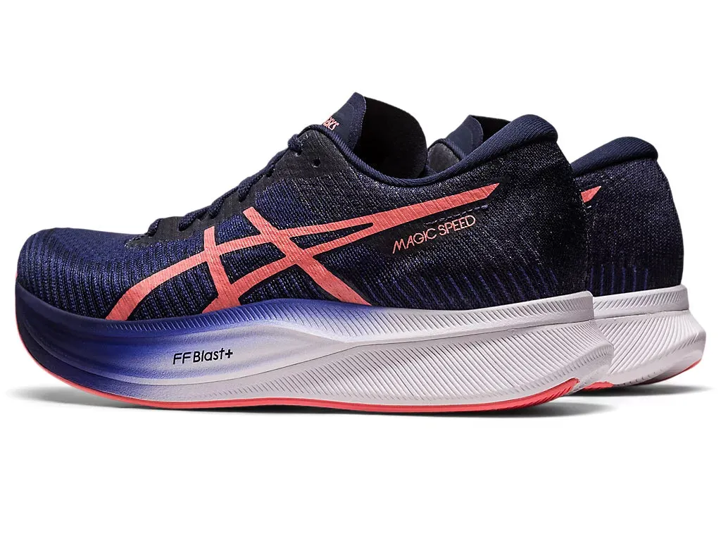 ASICS Women's MAGIC SPEED 2 (Indigo Blue/Papaya)