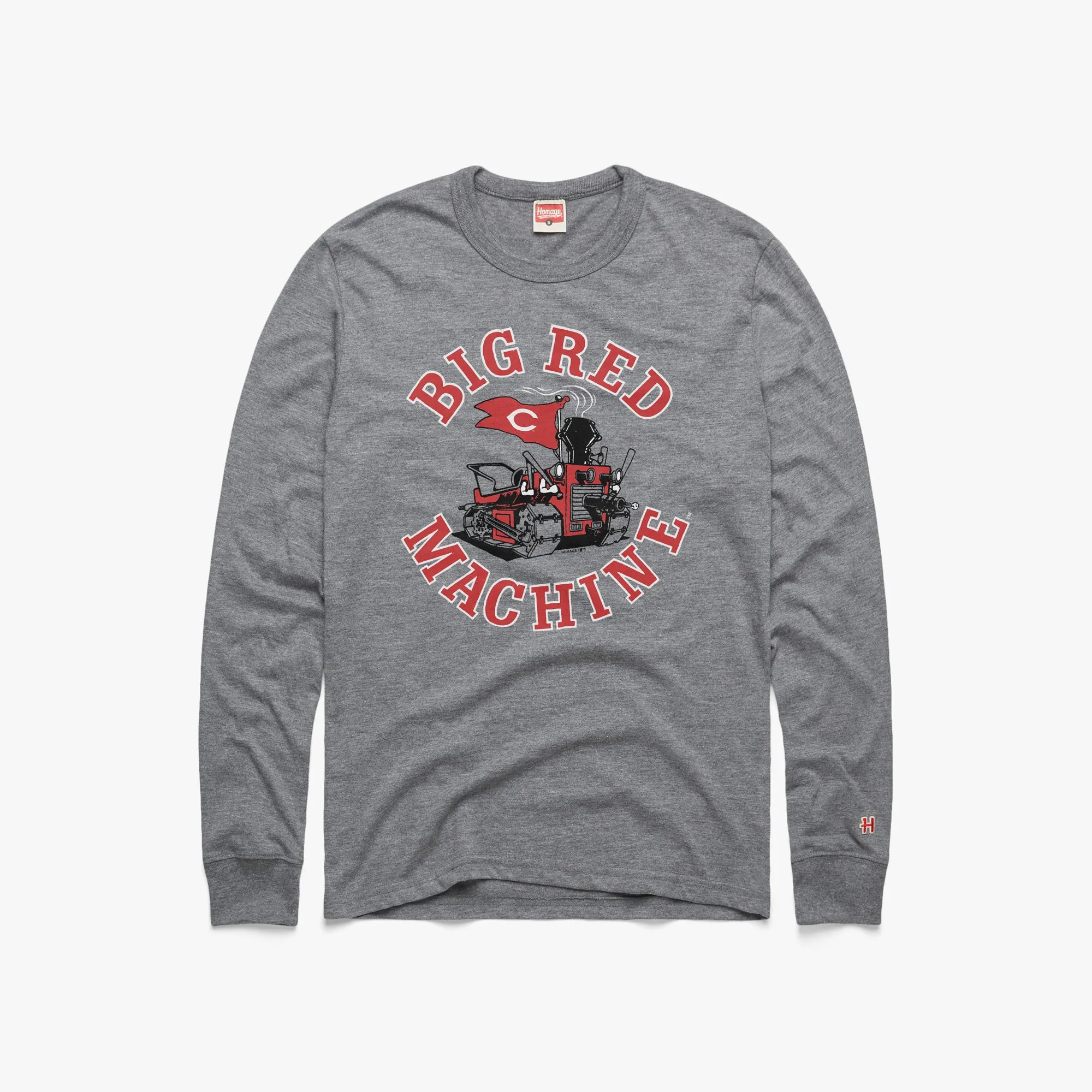 Big Red Machine Long Sleeve Tee