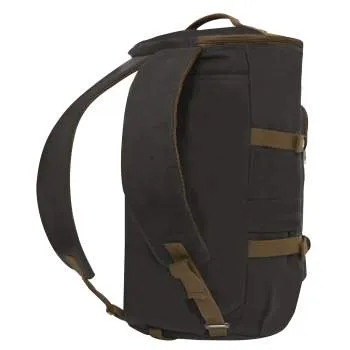 Convertible Canvas Duffle / Backpack - 19 Inches