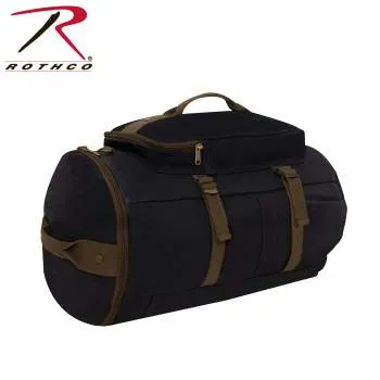 Convertible Canvas Duffle / Backpack - 19 Inches