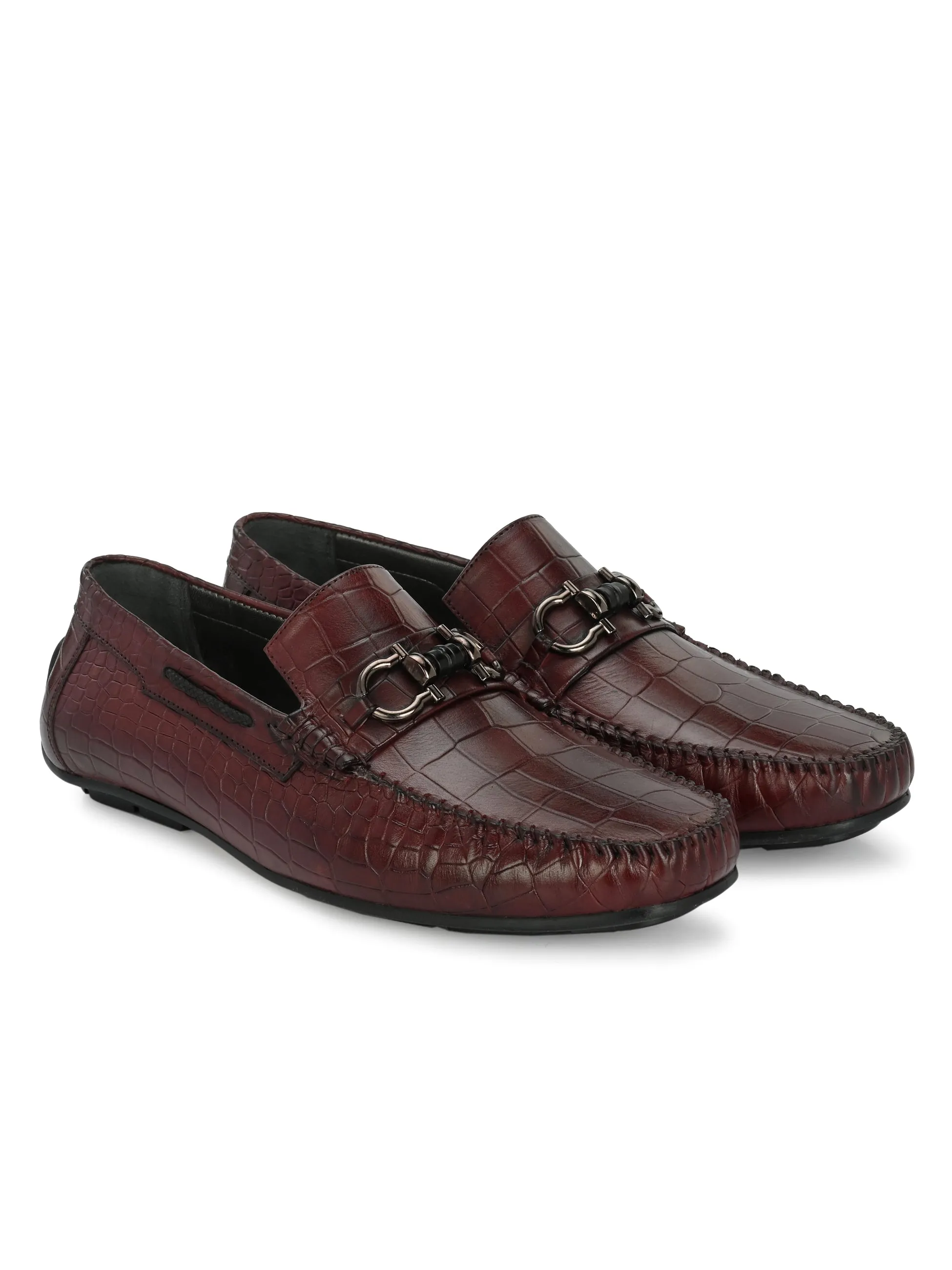 Libson Cherry Driving Loafers