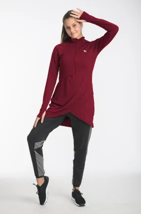 Performance Top Burgundy