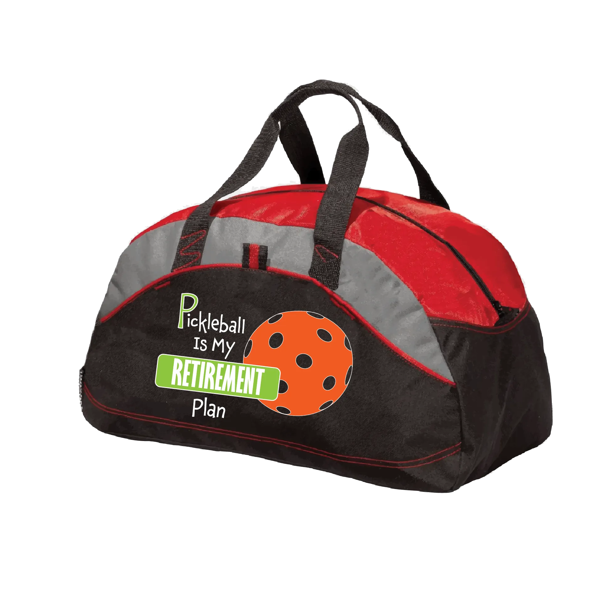 Pickleball Is My Retirement Plan | Pickleball Sports Duffel | Medium Size Court Bag