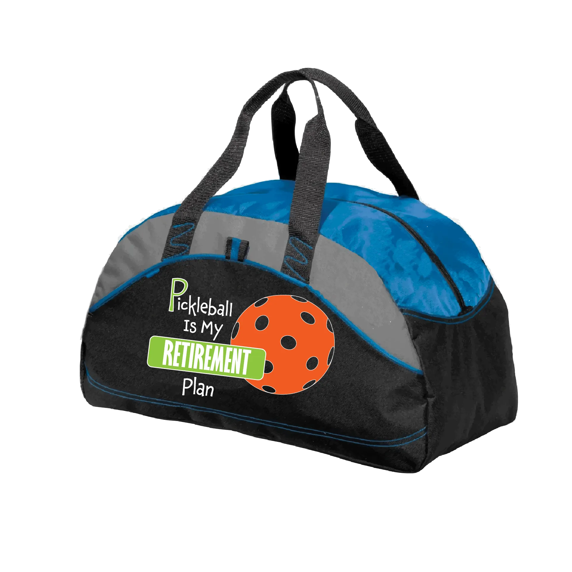 Pickleball Is My Retirement Plan | Pickleball Sports Duffel | Medium Size Court Bag