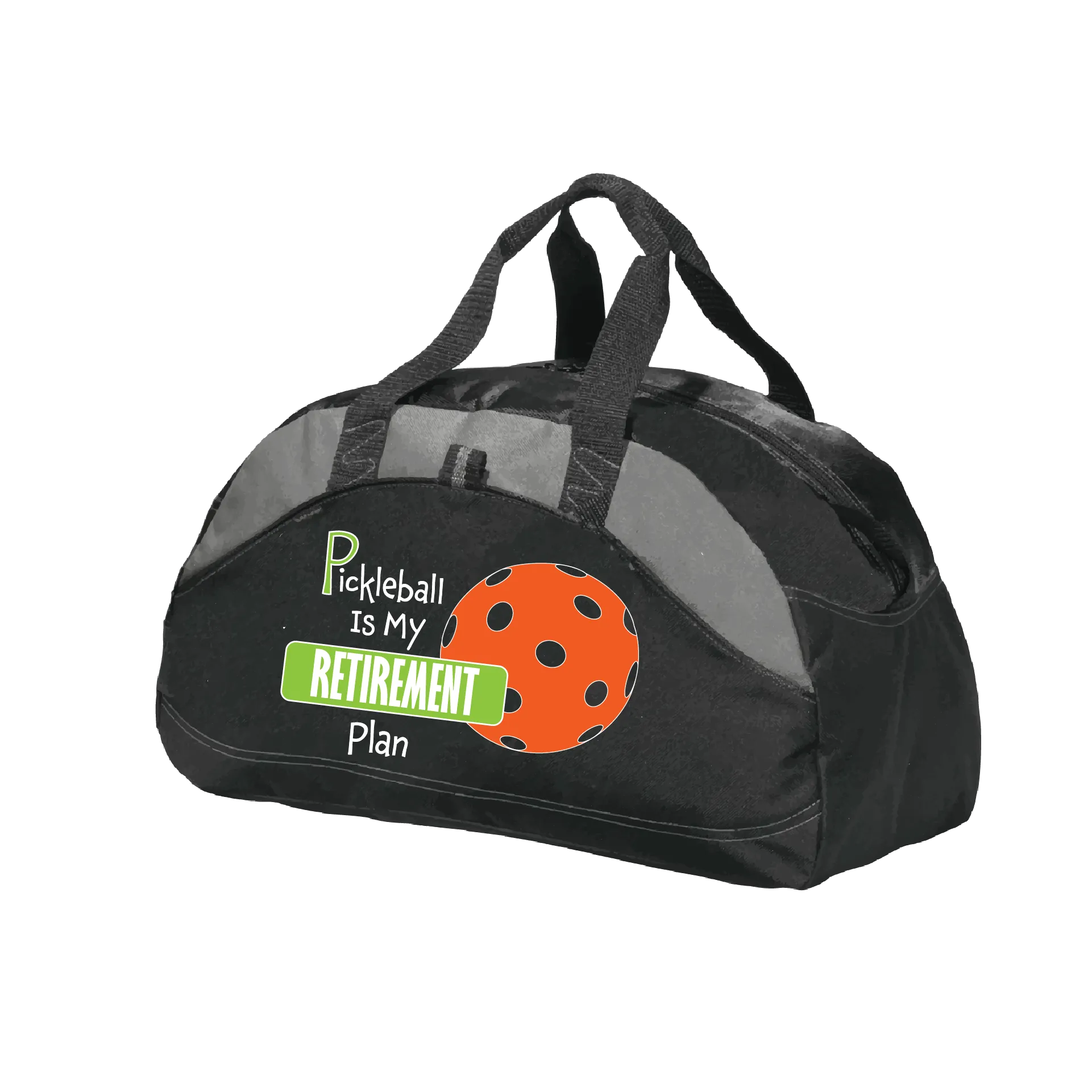 Pickleball Is My Retirement Plan | Pickleball Sports Duffel | Medium Size Court Bag