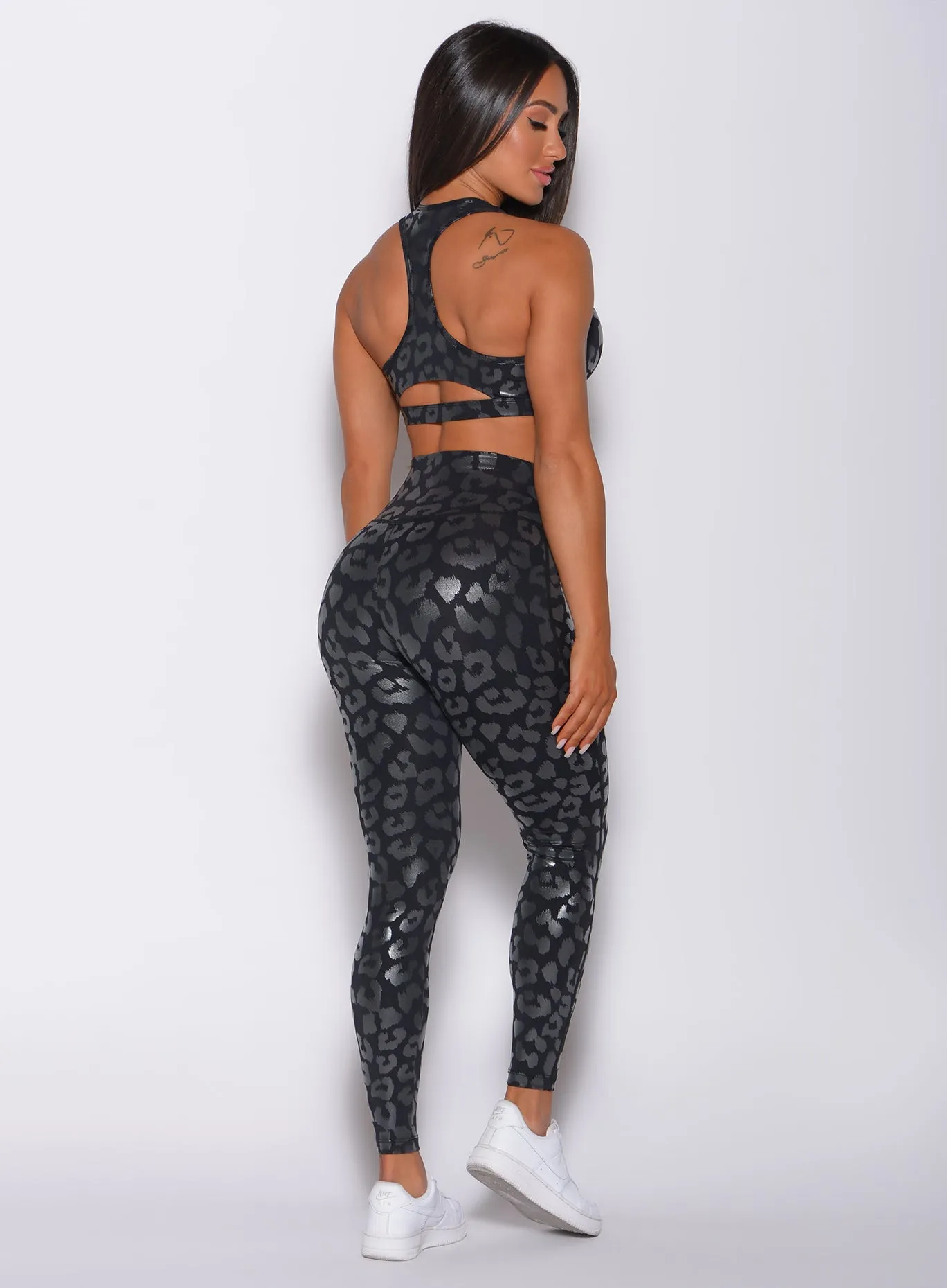 Shine Leopard Leggings