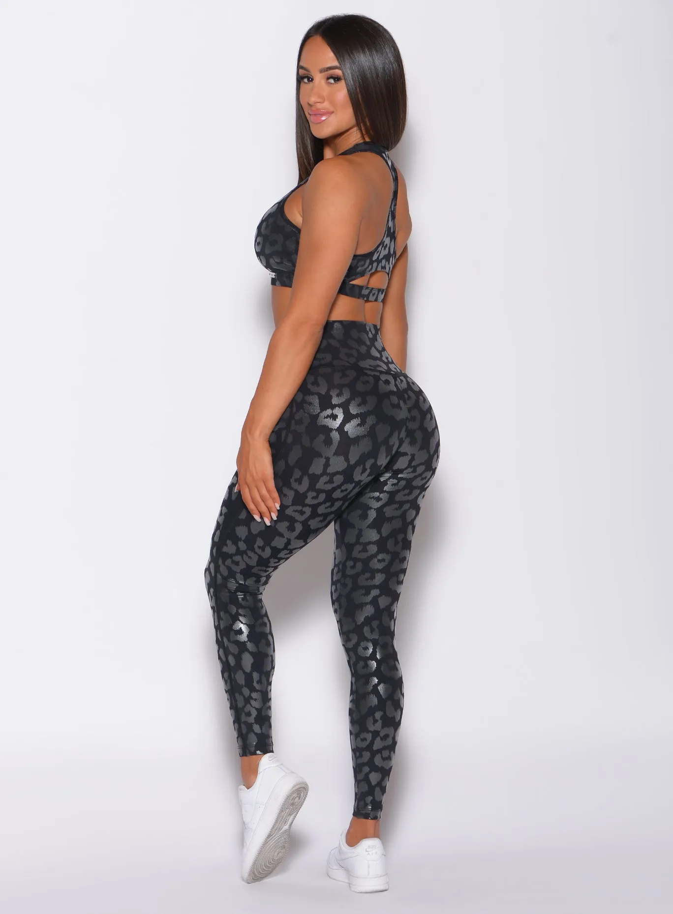 Shine Leopard Leggings