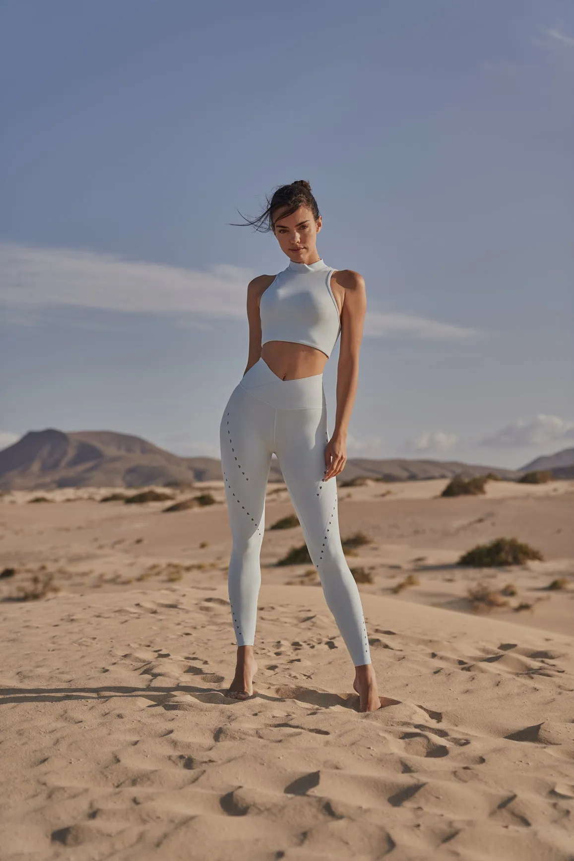 V-waist Laser Cut Sports Legging